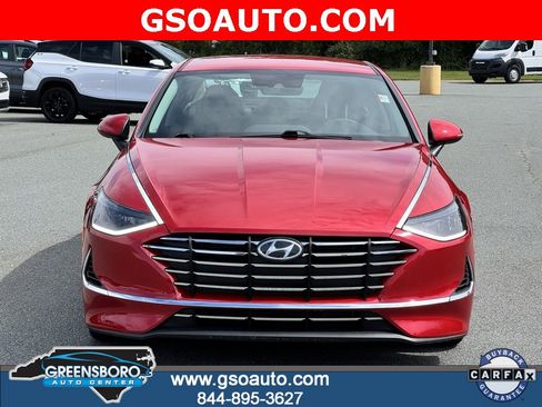 Used 2021 Hyundai Sonata Blue image 5