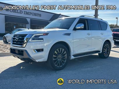 Used 2023 Nissan Armada Platinum w/ Captain's Chairs Package