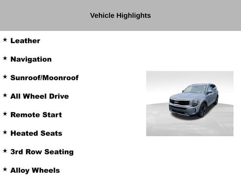 Certified 2022 Kia Telluride SX w/ SX Prestige Package AWD/4WD image 10