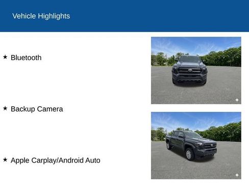 Used 2025 Toyota Tacoma SR w/ SR Upgrade Package AWD/4WD image 2