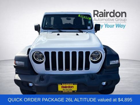 Used 2020 Jeep Wrangler Unlimited Sport AWD/4WD image 2
