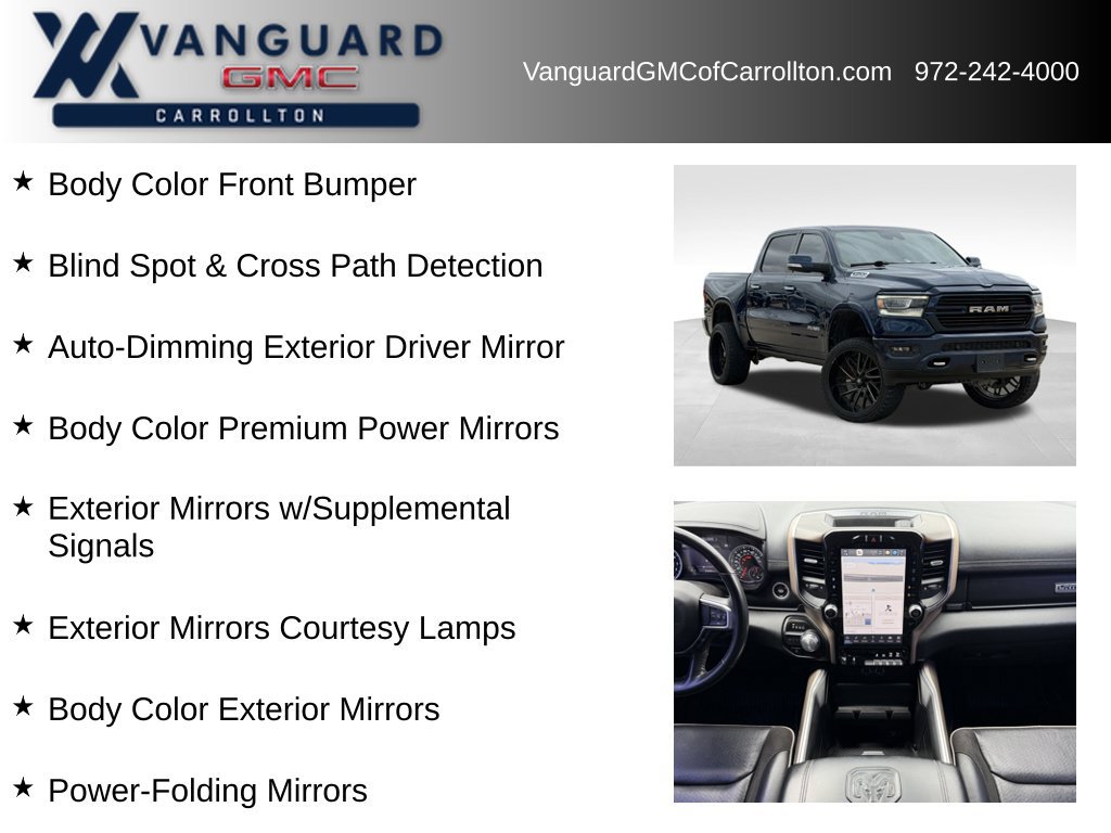 Used 2022 RAM 1500 Laramie w/ Laramie Southwest Edition RWD image 18