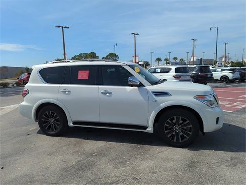 Certified 2019 Nissan Armada Platinum w/ Captain's Chairs Package image 2