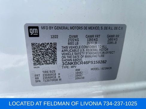 Used 2023 Chevrolet Blazer LT w/ LPO, Floor Liner Package image 10