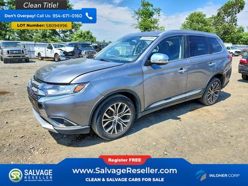 Used 2017 Mitsubishi Outlander SEL AWD/4WD image 1