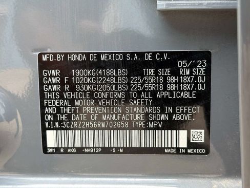 Used 2024 Honda HR-V Sport image 30