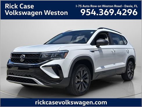 Certified 2023 Volkswagen Taos S w/ Driver Assistance Package FWD image 1