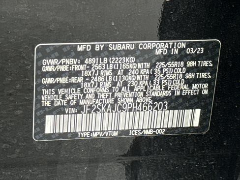 Used 2023 Subaru Forester Sport AWD/4WD image 35