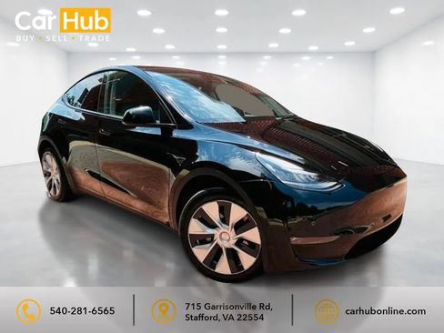 Used 2021 Tesla Model Y Long Range AWD/4WD image 1