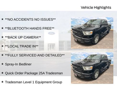 Used 2019 RAM 1500 Tradesman AWD/4WD image 3