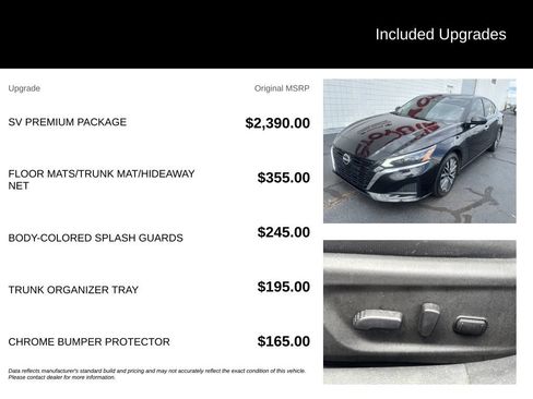 Used 2023 Nissan Altima 2.5 SV w/ SV Premium Package FWD image 7