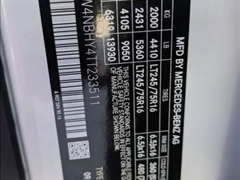 New 2026 Mercedes-Benz Sprinter 2500 image 17