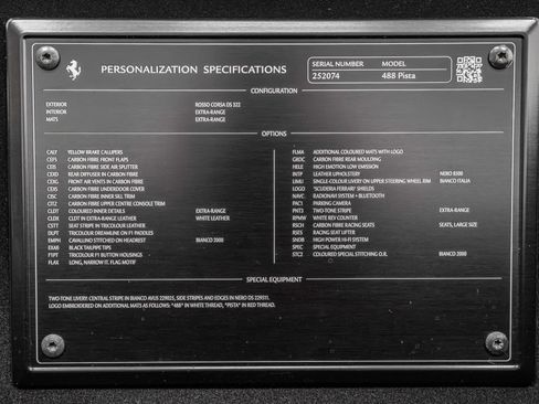 Certified 2020 Ferrari 488 Pista Coupe RWD image 27