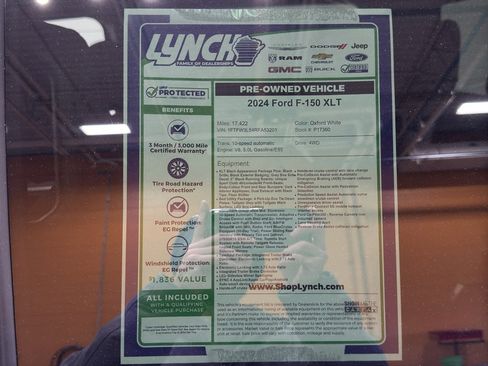 Used 2024 Ford F150 XLT w/ Equipment Group 302A MID image 39