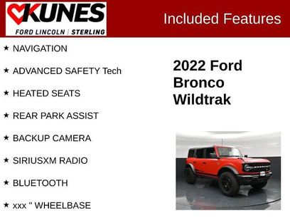 Certified 2022 Ford Bronco Wildtrak