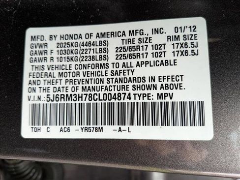 Used 2012 Honda CR-V EX-L image 23