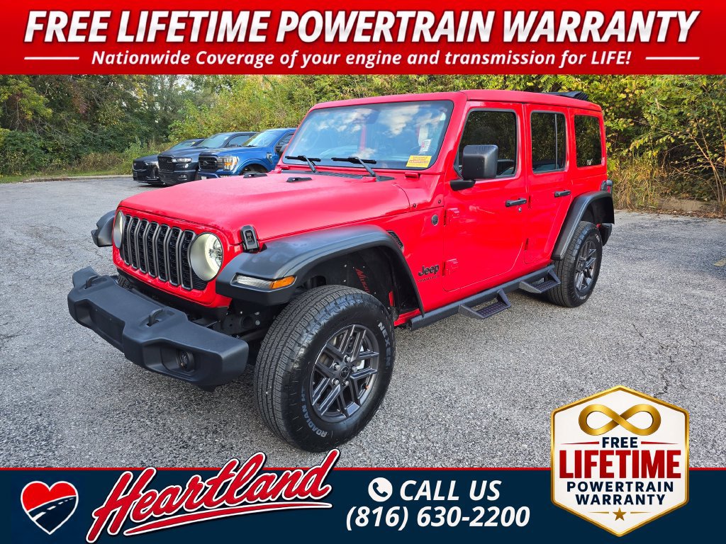 Used 2024 Jeep Wrangler Unlimited Sport AWD/4WD image 1