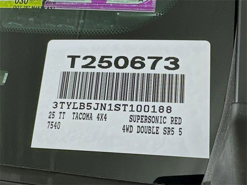 New 2025 Toyota Tacoma SR5 image 18