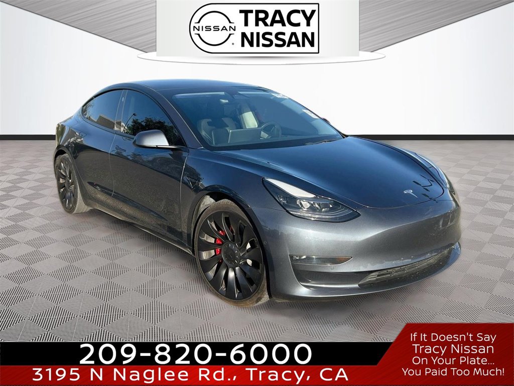 Used 2022 Tesla Model 3 Performance AWD/4WD image 1