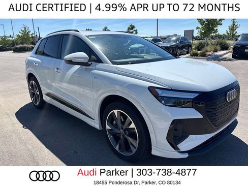 Used 2024 Audi Q4 e-tron Premium Plus w/ Premium Plus AWD/4WD image 3