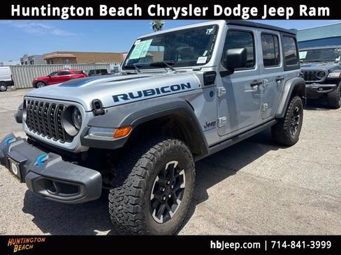 Used 2024 Jeep Wrangler Unlimited Rubicon 4xe AWD/4WD image 1