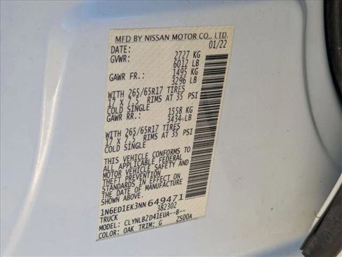 Used 2022 Nissan Frontier SV image 25