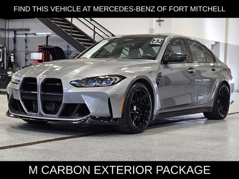 Used 2023 BMW M3 Competition w/ M Carbon Exterior Package image 1