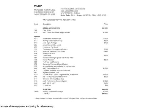 Used 2023 Mercedes-Benz GLE 53 AMG 4MATIC Coupe image 3