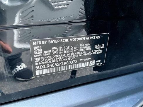 Used 2019 BMW X5 xDrive40i w/ Luxury Seating Package AWD/4WD image 19