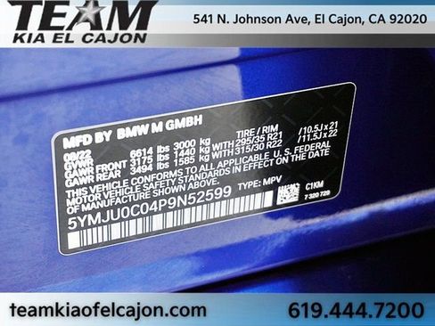 Used 2023 BMW X5 M w/ Competition Package image 42