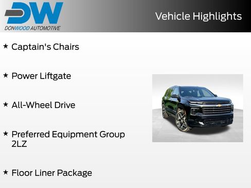 Used 2026 Chevrolet Traverse High Country w/ LPO, Floor Liner Package AWD/4WD image 7