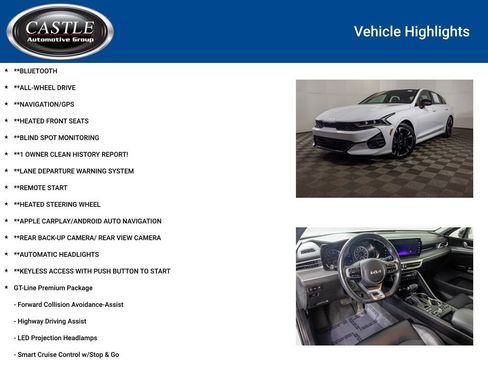 Used 2023 Kia K5 GT-Line w/ GT-Line Premium Package AWD/4WD image 3