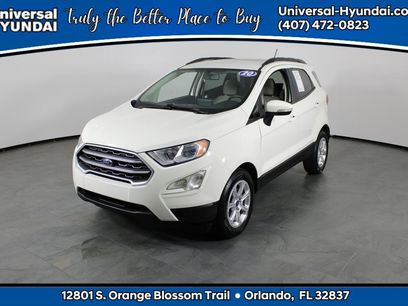 Used 2020 Ford EcoSport SE w/ SE Convenience Package