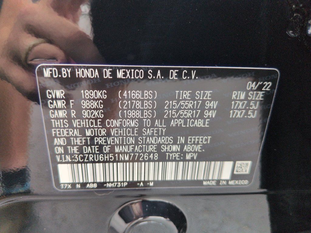 Used 2022 Honda HR-V EX image 29