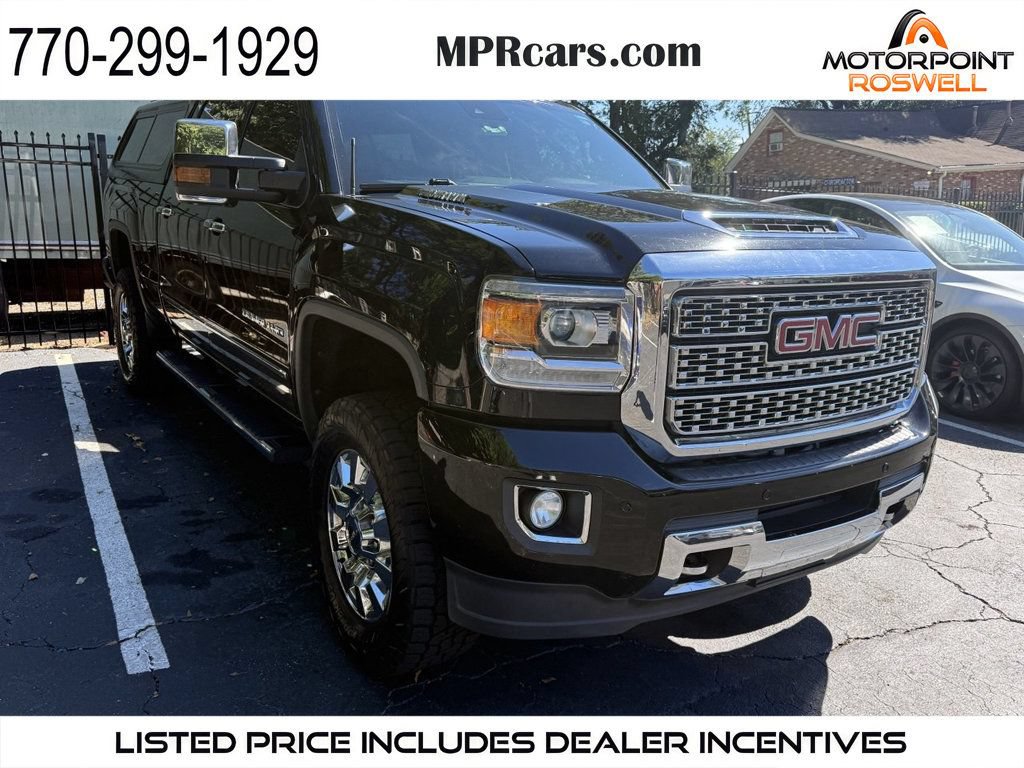 Used 2018 GMC Sierra 2500 Denali w/ Duramax Plus Package AWD/4WD image 1