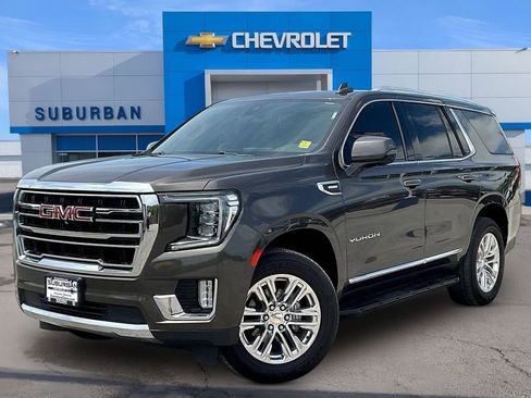 Used 2021 GMC Yukon SLT w/ SLT Luxury Package AWD/4WD image 1