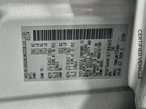Certified 2024 Nissan Rogue S FWD image 30