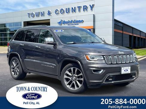 Used 2018 Jeep Grand Cherokee Overland AWD/4WD image 1