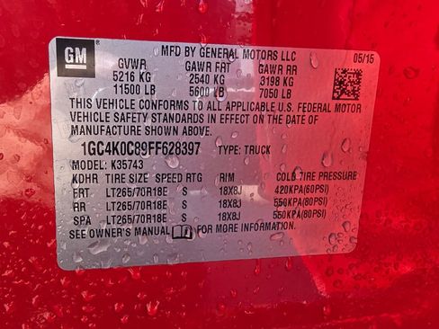 Used 2015 Chevrolet Silverado 3500 LTZ w/ Duramax Plus Package image 31