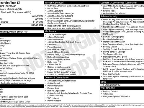 Used 2025 Chevrolet Trax LT FWD image 4