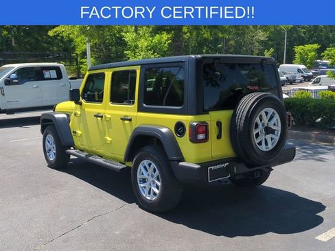 Certified 2023 Jeep Wrangler Unlimited Sport AWD/4WD image 3