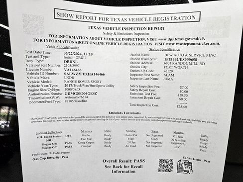 Used 2017 Land Rover Range Rover Sport SVR image 48