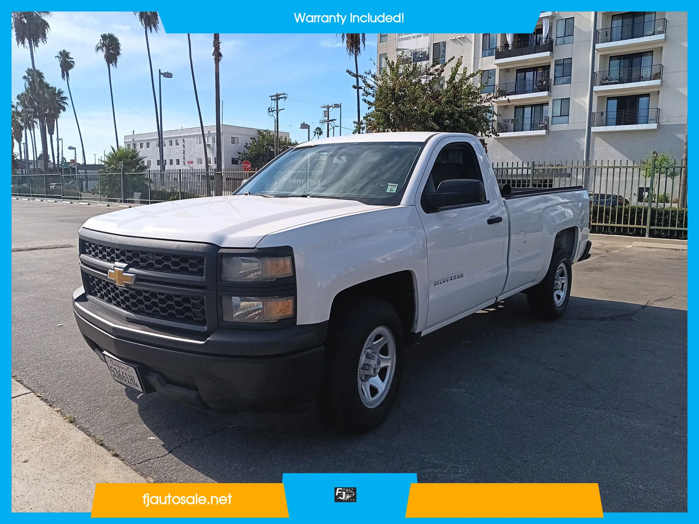 Used 2014 Chevrolet Silverado 1500 W/T RWD image 3