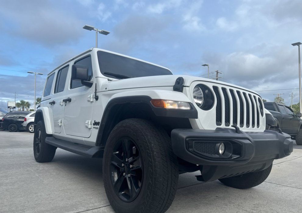 Used 2021 Jeep Wrangler Unlimited Sahara AWD/4WD 360° Tour