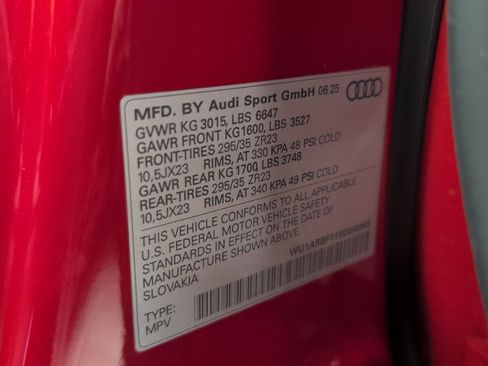 New 2025 Audi RS Q8 performance image 41