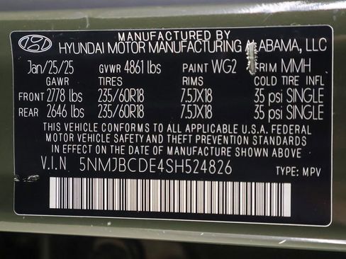 Certified 2025 Hyundai Tucson SEL image 40