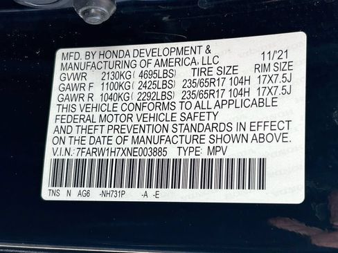 Used 2022 Honda CR-V Special Edition image 30