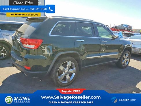 Used 2011 Jeep Grand Cherokee Overland AWD/4WD image 4