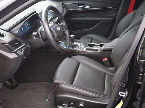 Certified 2024 Cadillac CT4 V Blackwing w/ LPO, Blue Accent Package RWD image 10