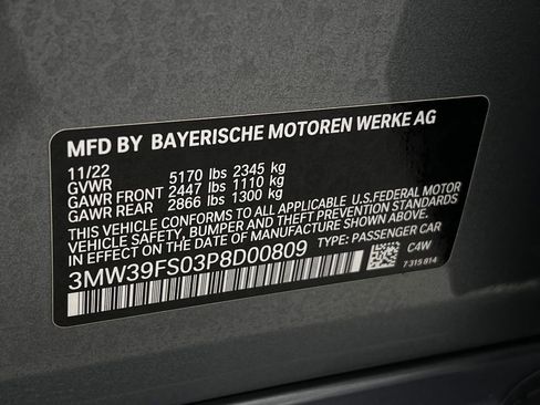 Certified 2023 BMW 330e xDrive w/ M Sport Package image 23